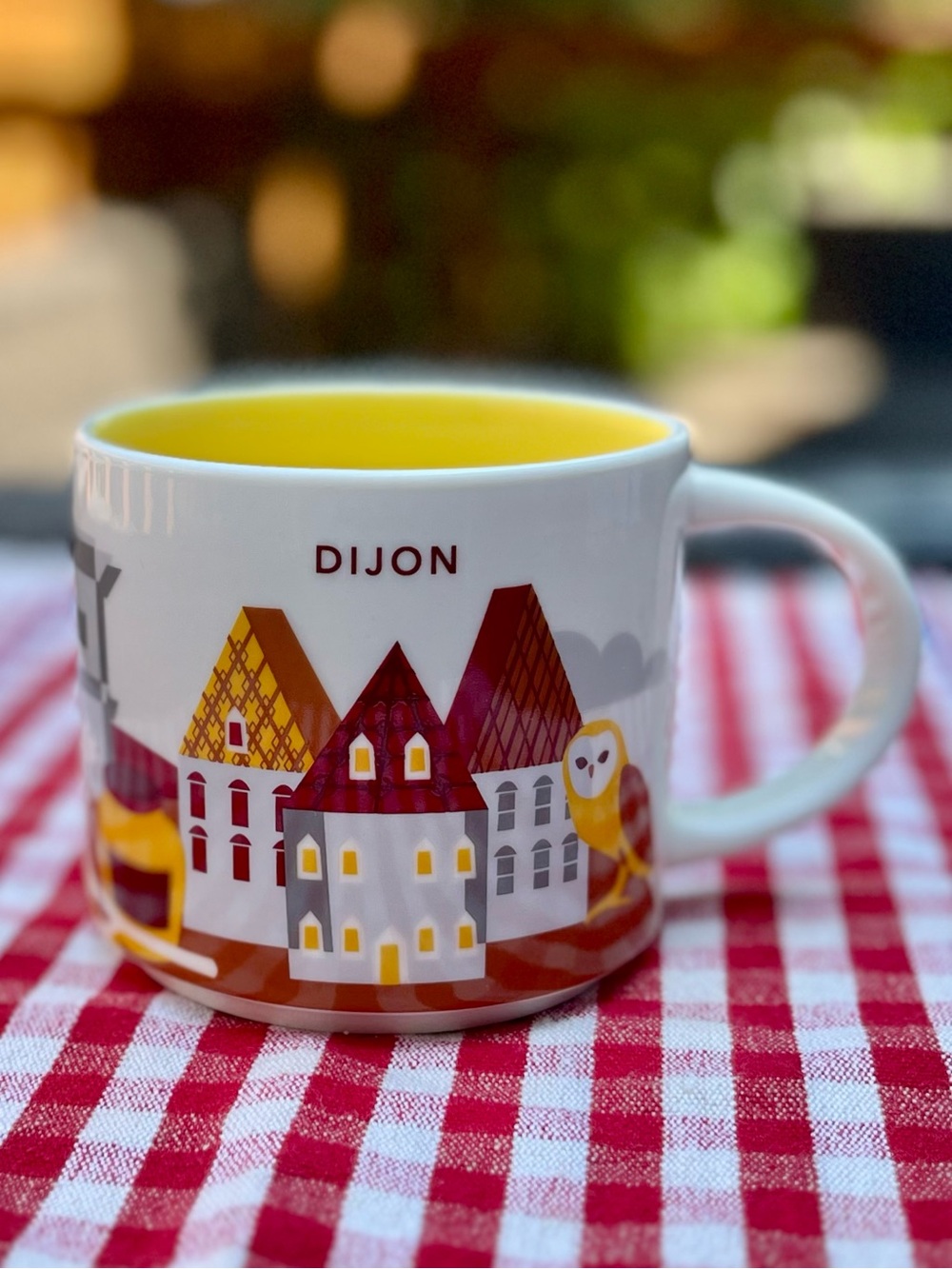 NIB Starbucks YAH Dijon France Cityscape Collectors Mug You Are Here Series